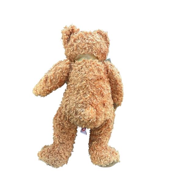 Ty Classic Teddybearsary 15” Anniversary Plush Bear 100% Ty Silk Stuffed Toy - Picture 2 of 8